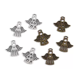 Medál angyal 27x28 mm