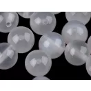 Fehér Achát, ásványgyöngy Ø6 mm - fehér achát (20 db-os csomagolás) Fehér Achát, ásványgyöngy Ø6 mm - fehér achát (20 db-os csomagolás)