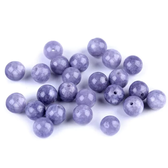 Kvarc szodalittal, ásványgyöngyök Ø6 mm - liláskék (47 db-os csomagolás) Kvarc szodalittal, ásványgyöngyök Ø6 mm - liláskék (47 db-os csomagolás)