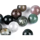 Indián achát, ásványgyöngy Ø6 mm - indián achát (10 db-os csomagolás) Indián achát, ásványgyöngy Ø6 mm - indián achát (10 db-os csomagolás)