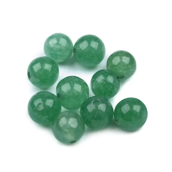 Avanturin ásványgyöngy Ø8 mm - avanturín (10 db-os csomagolás) Avanturin ásványgyöngy Ø8 mm - avanturín (10 db-os csomagolás)