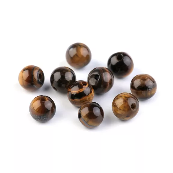 Tigris szem ásványgyöngy Ø6 mm - tigrisszem (10 db-os csomagolás) Tigris szem ásványgyöngy Ø6 mm - tigrisszem (10 db-os csomagolás)