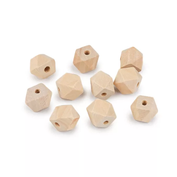 Fagyöngyök nem lakkozottak 15x15 mm - természeti (10 db-os csomagolás) Fagyöngyök nem lakkozottak 15x15 mm - természeti (10 db-os csomagolás)