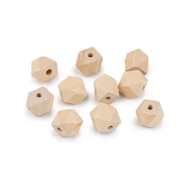   Fagyöngyök nem lakkozottak 15x15 mm - természeti (200 db-os csomagolás)