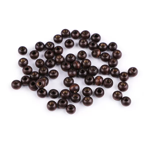 Fagyöngyök Ø6 mm - 3 sötétbarna (500 g-os csomagolás) Fagyöngyök Ø6 mm - 3 sötétbarna (500 g-os csomagolás)