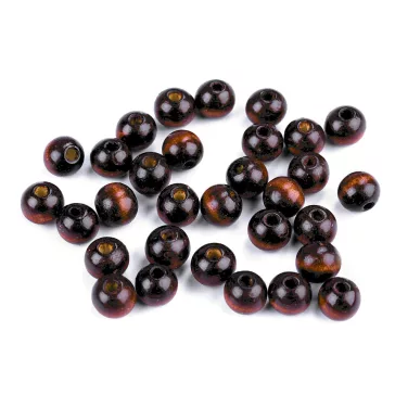Fagyöngyök Ø10 mm - 4 sötétbarna (100 g-os csomagolás)