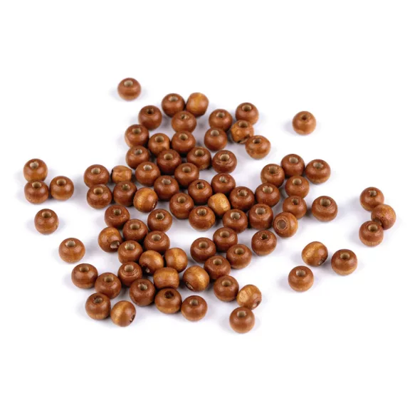Fagyöngyök Ø5-6 mm - 2 világosbarna (100 g-os csomagolás) Fagyöngyök Ø5-6 mm - 2 világosbarna (100 g-os csomagolás)