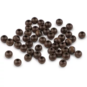 Fagyöngyök Ø8 mm - 4 sötétbarna (100 g-os csomagolás)