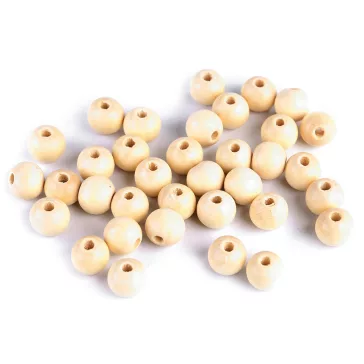   Fagyöngyök Ø10 mm - 1 természetes világos (100 g-os csomagolás)
