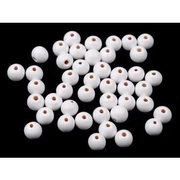 Fagyöngyök Ø10 mm - 6 fehér (100 g-os csomagolás)
