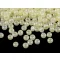 Kásagyöngy 6/0 - 4,5 mm gyöngyházas, nem átlátszó - 142 krém világos (50 g-os csomagolás)