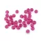 Műanyag gyöngyök repedezett Ø8 mm - 23 (8) pink (30 g-os csomagolás)