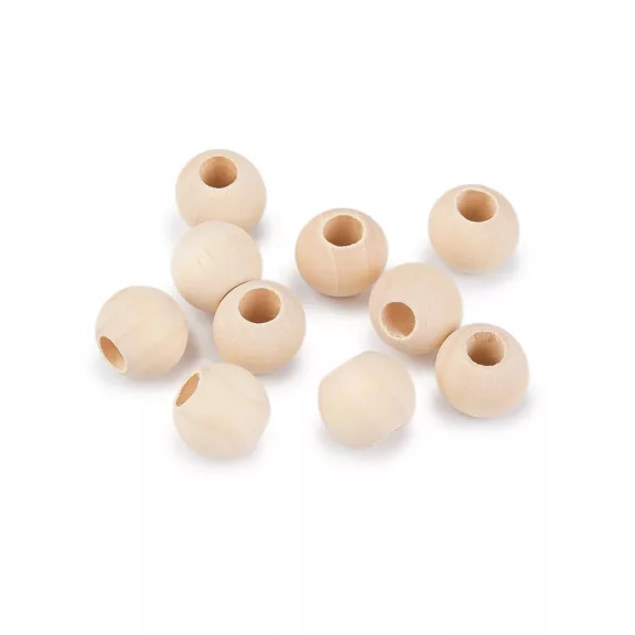 Nem lakkozott fa gyöngyök Ø18 mm - természetes világos (400 db-os csomagolás) Nem lakkozott fa gyöngyök Ø18 mm - természetes világos (400 db-os csomagolás)