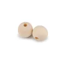 Fa gyöngyök nem lakkozott Ø16 mm - természetes világos (200 db-os csomagolás) Fa gyöngyök nem lakkozott Ø16 mm - természetes világos (200 db-os csomagolás)