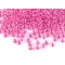 Kásagyöngy 8/0 - 3 mm élénk színek - 2203 pink (450 g-os csomagolás)