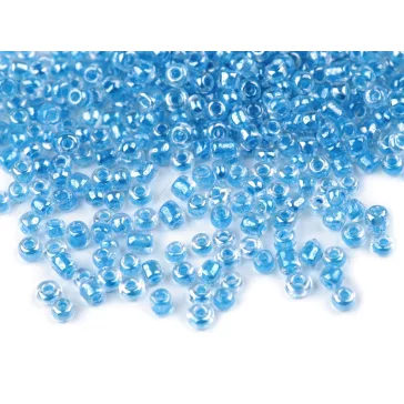   Kásagyöngy 8/0 - 3 mm élénk színek - 2216 kék (1350 g-os csomagolás)