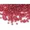 Kásagyöngy 8/0 - 3 mm élénk színek - 2225 piros dunkel (50 g-os csomagolás)