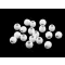 Fa gyöngy Ø14 mm - 1 (Ø13 mm) fehér (20 g-os csomagolás)