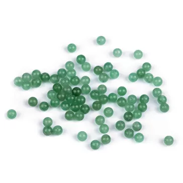   Avanturin ásványgyöngy Ø4 mm - avanturín (84 db-os csomagolás)
