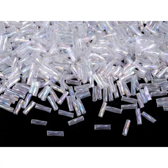 Rokajl csavart szalmagyöngy 6 mm pálcika - M-161T fehér (900 g-os csomagolás) Rokajl csavart szalmagyöngy 6 mm pálcika - M-161T fehér (900 g-os csomagolás)