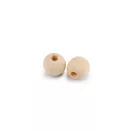 Fa gyöngyök nem lakkozott Ø12 mm - természetes világos (300 g-os csomagolás) Fa gyöngyök nem lakkozott Ø12 mm - természetes világos (300 g-os csomagolás)