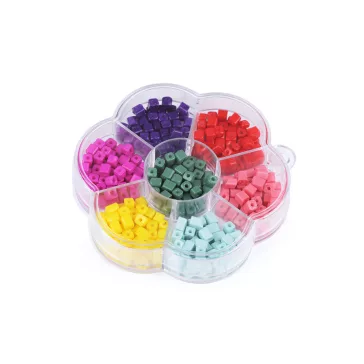 Műanyag gyöngy készlet - 2 mix golyók (3 box)