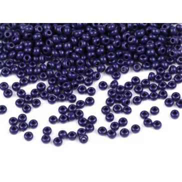  Rokail Preciosa kásagyöngy 3 mm - 33070 blue dark (200 g-os csomagolás)