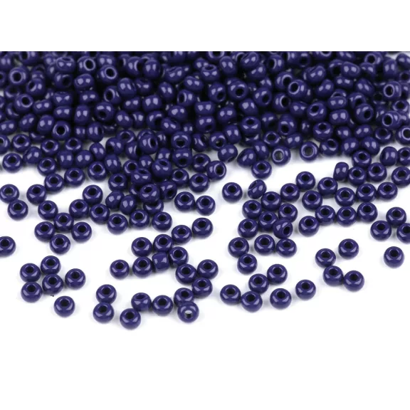 Rokail Preciosa kásagyöngy 3 mm - 33070 blue dark (400 g-os csomagolás) Rokail Preciosa kásagyöngy 3 mm - 33070 blue dark (400 g-os csomagolás)