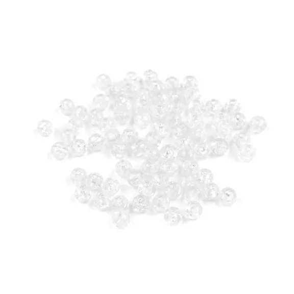 Üveg gyöngyök Ø6 mm - 1 (1) Transparent (500 g-os csomagolás) Üveg gyöngyök Ø6 mm - 1 (1) Transparent (500 g-os csomagolás)