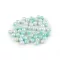 Műanyag gyöngyök sellő hatású Ø8 mm mermaid - 7 menta (500 g-os csomagolás)