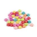 Műanyag virággyöngyök Ø11 mm - 1 mix átlátszó (10 g-os csomagolás) Műanyag virággyöngyök Ø11 mm - 1 mix átlátszó (10 g-os csomagolás)