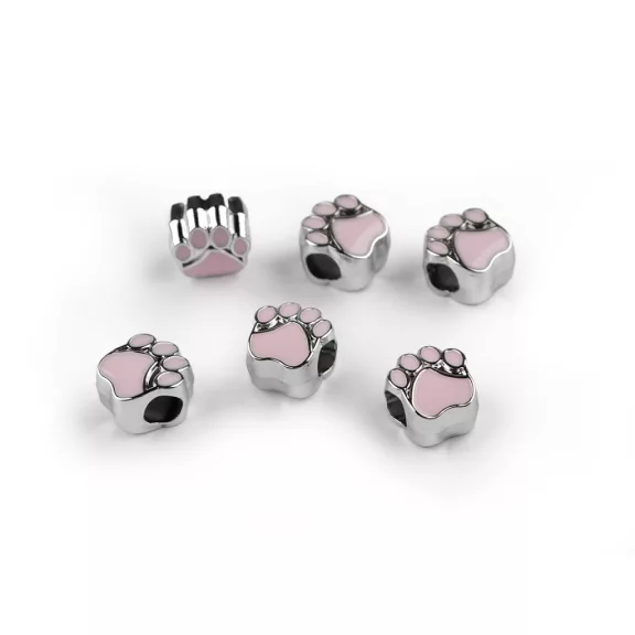 Műanyag gyöngyök nagy áthúzó tappancs 11x11 mm - 2 rózsszín legvilágosab (30 db-os csomagolás) Műanyag gyöngyök nagy áthúzó tappancs 11x11 mm - 2 rózsszín legvilágosab (30 db-os csomagolás)