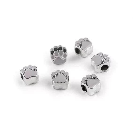 Műanyag gyöngyök nagy áthúzó tappancs 11x11 mm - 3 vil szürkéskék (30 db-os csomagolás) Műanyag gyöngyök nagy áthúzó tappancs 11x11 mm - 3 vil szürkéskék (30 db-os csomagolás)