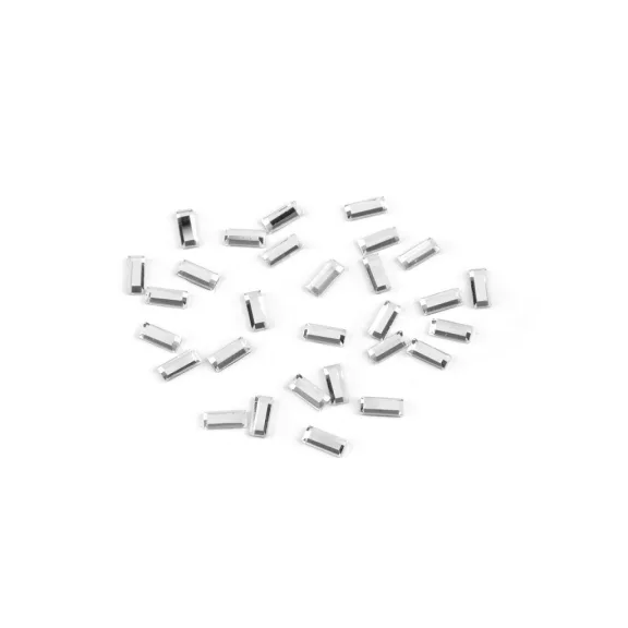 Felvasalható kövek hotfix téglalap csiszolt 3x7 mm - crystal (20 g-os csomagolás) Felvasalható kövek hotfix téglalap csiszolt 3x7 mm - crystal (20 g-os csomagolás)