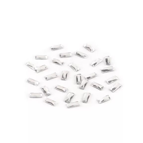 Felvasalható kövek hotfix téglalap csiszolt 3x7 mm - crystal (6 g-os csomagolás) Felvasalható kövek hotfix téglalap csiszolt 3x7 mm - crystal (6 g-os csomagolás)