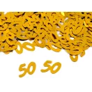 Konfetti számok 30; 40; 50; 60 - lakodalmakra - 6 (50) arany (1 zacskó) Konfetti számok 30; 40; 50; 60 - lakodalmakra - 6 (50) arany (1 zacskó)