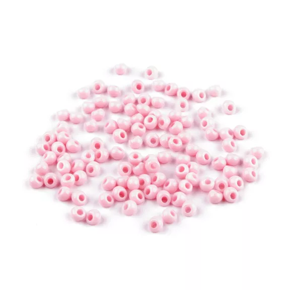 Műanyag gyöngycseppek, utánzat gyöngyök 4,7x5,3 mm - 2 rózsaszín világos (10 g-os csomagolás) Műanyag gyöngycseppek, utánzat gyöngyök 4,7x5,3 mm - 2 rózsaszín világos (10 g-os csomagolás)