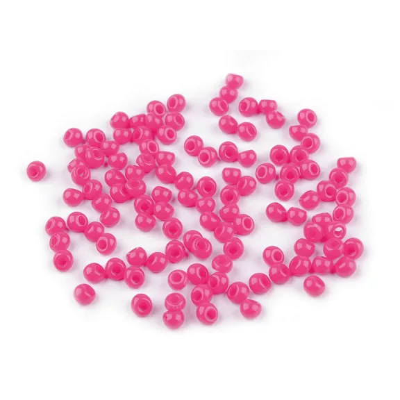 Műanyag gyöngycseppek, utánzat gyöngyök 4,7x5,3 mm - 3 rózsaszín neon (10 g-os csomagolás) Műanyag gyöngycseppek, utánzat gyöngyök 4,7x5,3 mm - 3 rózsaszín neon (10 g-os csomagolás)