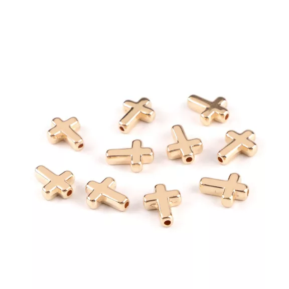 Műanyag gyöngyök / ékszerkészítéshez alkatrészek 12x15 mm metalikus - 2 arany (200 db-os csomagolás) Műanyag gyöngyök / ékszerkészítéshez alkatrészek 12x15 mm metalikus - 2 arany (200 db-os csomagolás)