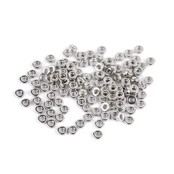 Műanyag gyöngy / köztes Ø6 mm metalikus - 1 ezüst (10 g-os csomagolás) Műanyag gyöngy / köztes Ø6 mm metalikus - 1 ezüst (10 g-os csomagolás)