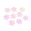 Karácsonyi konfetti hópihe - 2 (Ø40 mm) fehér AB (1 zacskó) Karácsonyi konfetti hópihe - 2 (Ø40 mm) fehér AB (1 zacskó)