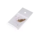 Rozsdamentes acél fém golyó összenyomható Ø2 mm - 2 arany (10 g-os csomagolás) Rozsdamentes acél fém golyó összenyomható Ø2 mm - 2 arany (10 g-os csomagolás)