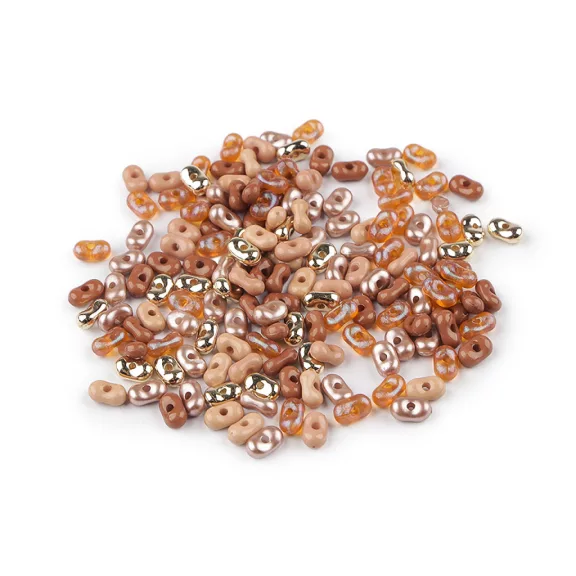 Műanyag gyöngyök földimogyoró mix 4x6 mm peanut - 6 bézs arany (10 g-os csomagolás) Műanyag gyöngyök földimogyoró mix 4x6 mm peanut - 6 bézs arany (10 g-os csomagolás)