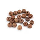 Kókusz gyöngyök Ø14 mm - természetes barna (10 db-os csomagolás)