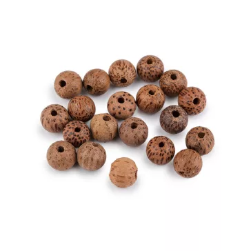  Kókusz gyöngyök Ø14 mm - természetes barna (10 db-os csomagolás)