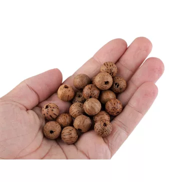   Kókusz gyöngyök Ø14 mm - természetes barna (50 db-os csomagolás)
