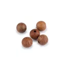 Kókusz gyöngyök Ø20 mm - természetes barna (5 db-os csomagolás)