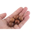 Kókusz gyöngyök Ø20 mm - természetes barna (50 db-os csomagolás) Kókusz gyöngyök Ø20 mm - természetes barna (50 db-os csomagolás)