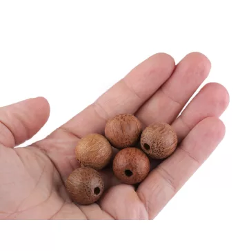   Kókusz gyöngyök Ø20 mm - természetes barna (50 db-os csomagolás)