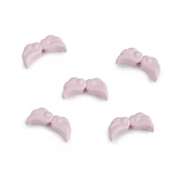 Lakkozott angyalszárny díszítő elem 6x12 mm